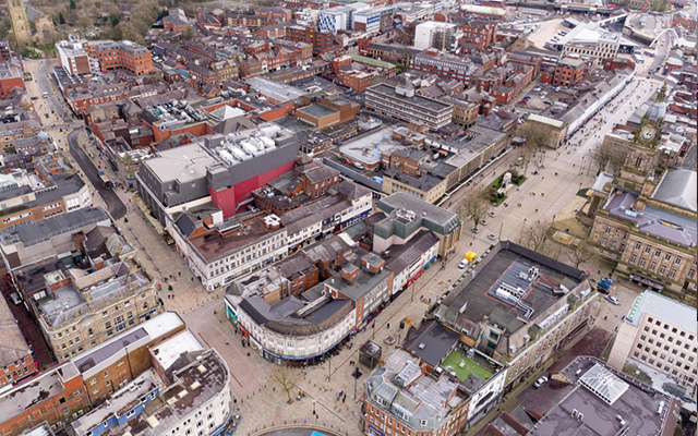 Bolton town centre